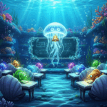 Slot dengan suasana sekolah bawah laut